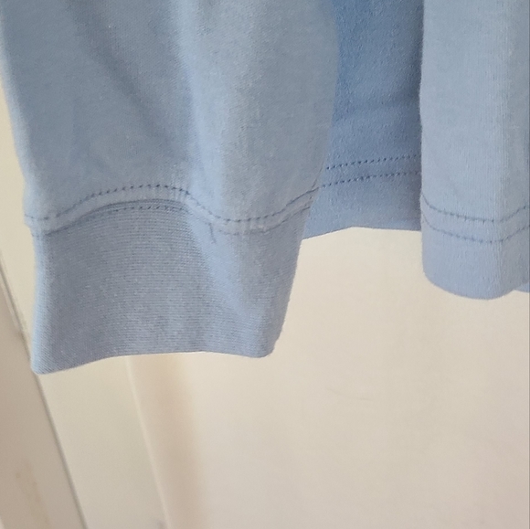 (978) Speculation Petite Woman's Long Sleeve Turtleneck, Size: PS Light Blue - Picture 7 of 16